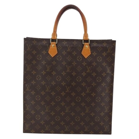 LOUIS VUITTON Monogram Sac Plat Hand Bag M51140 LV Auth 145748 - Picture 3 of 16